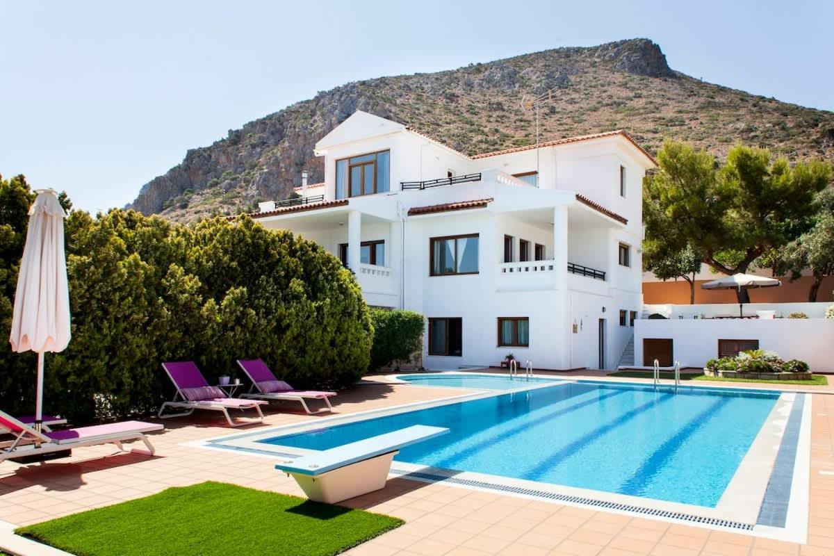 Artemis Luxury Villa - Hersonissos Private Pool Oasis Ngoại thất bức ảnh